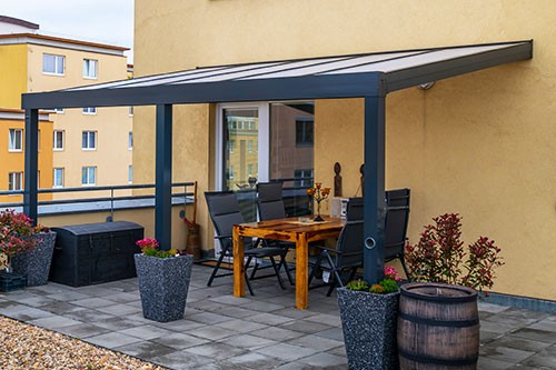 Aluminij pergola sa polikarbonata