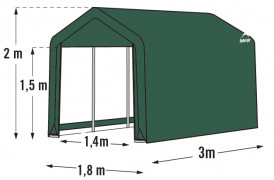 tenda SHELTERLOGIC 1,8 x 3,0 m - 70471EU