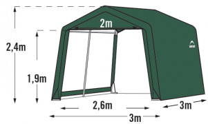 tenda SHELTERLOGIC 3,0 x 3,0 m - 70335EU