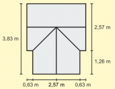 Stakleničkih SIRIUS PC 6 mm srebrna