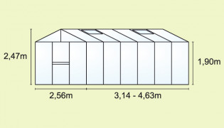 Stakleničkih VITAVIA ZEUS 8100 PC 10 + 10 mm