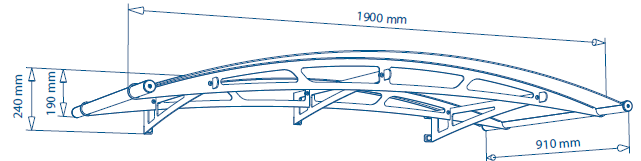 Lav, 1900, 190x91 cm