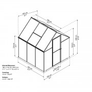 Palram multiline 6x6 Polikarbonat stakleničkih