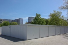 10 kom red garaže s žbuke i ravnim krovom Siebau GmbH 297x5960 cm