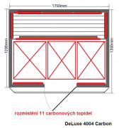 Ugljični Infracrveni DeLuxe 4004