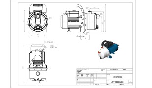 Elpumps JPV 1300 INOX vrt jet pumpe