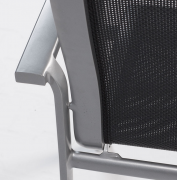 Aluminijska slaganje stolica Nihal