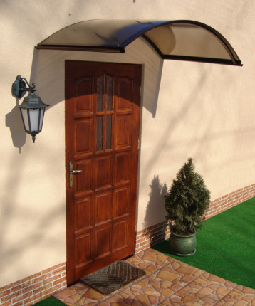 Ulaz nadstrešnice ARCUS 160/90 Brown
