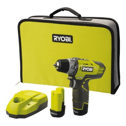 RYOBI R12DD-LL13S 12 dvourychostní akumulatorski izvijač / bušilica