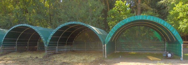 Sklonište za stoku, veličine 6 x 6 m