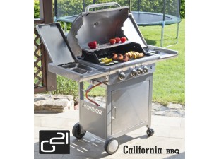 California BBQ plinski roštilj Premium linija, 4 plamenika + besplatno ventil za smanjenje